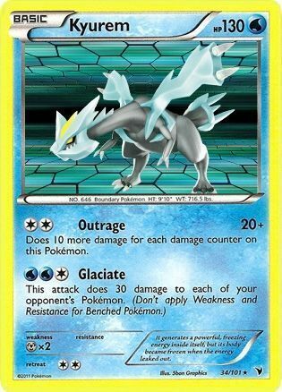 Kyurem - 34/101 - Holo Rare